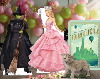 Wizard of Oz Cardboard Cutouts official licensed standees decorations party props standups (character choice including Dorothy and Tin Man)