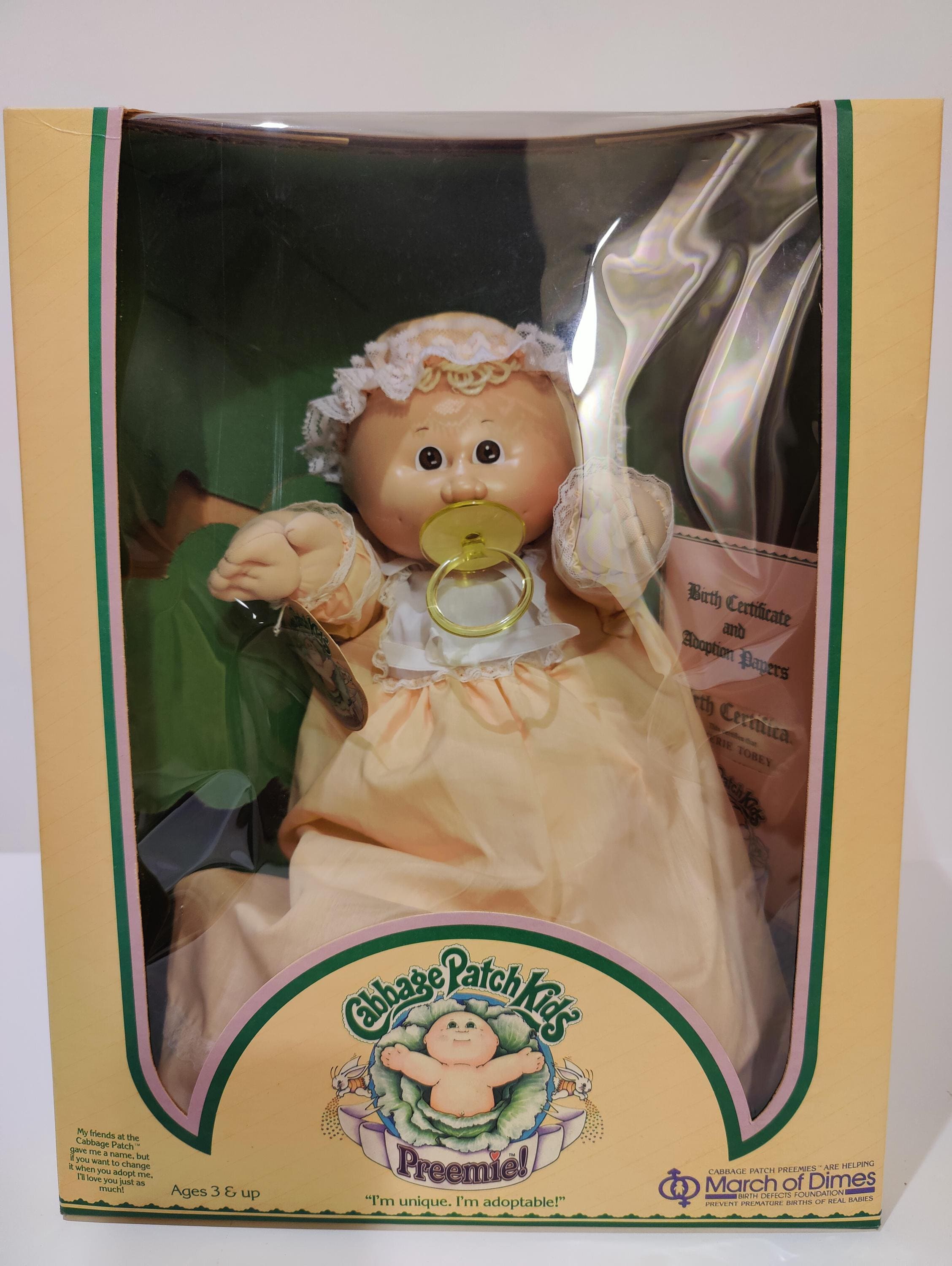 Patch Dolls Cabbage Patch Preemie Names Preemie Doll Cabbage Patch