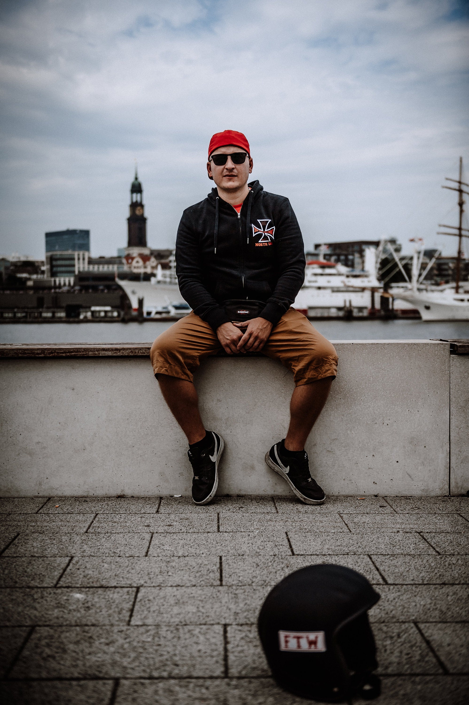 Hells Angels Support - Zipper Sweatshirt CROSS 81 NORTH END Hells Angels Support - Zipper Sweatshirt CROSS 81 NORTH END