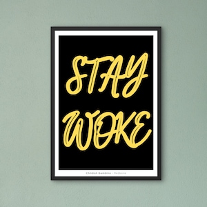 Childish Gambino Inspired | Redbone Lyrics Print | Music | A4 A3 | Unframed Indie Art,Music Quote, Hip Hop Fan Gift, Typographic Lyrics