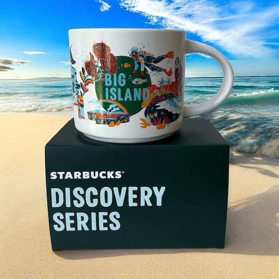 NEW - 2025 Starbucks HAWAII Discovery Series : Big Island 14oz Mug - Etsy
