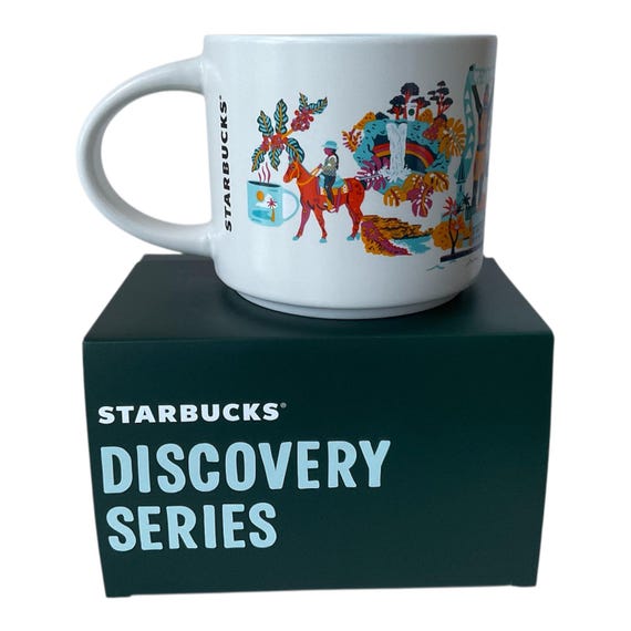 NEW - 2025 Starbucks HAWAII Discovery Series : Big Island 14oz Mug - Etsy