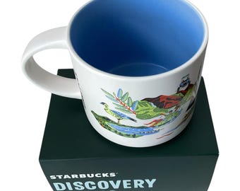 NEW - 2025 Starbucks HAWAII Discovery Series : Big Island 14oz Mug - Etsy