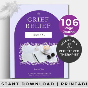 Trauer Journal Prompts, Die Trauer Relief Journal, Schreibaufführungen Heilung, Trauer Journaling, Reflektierendes Journal für Trauer, Printable