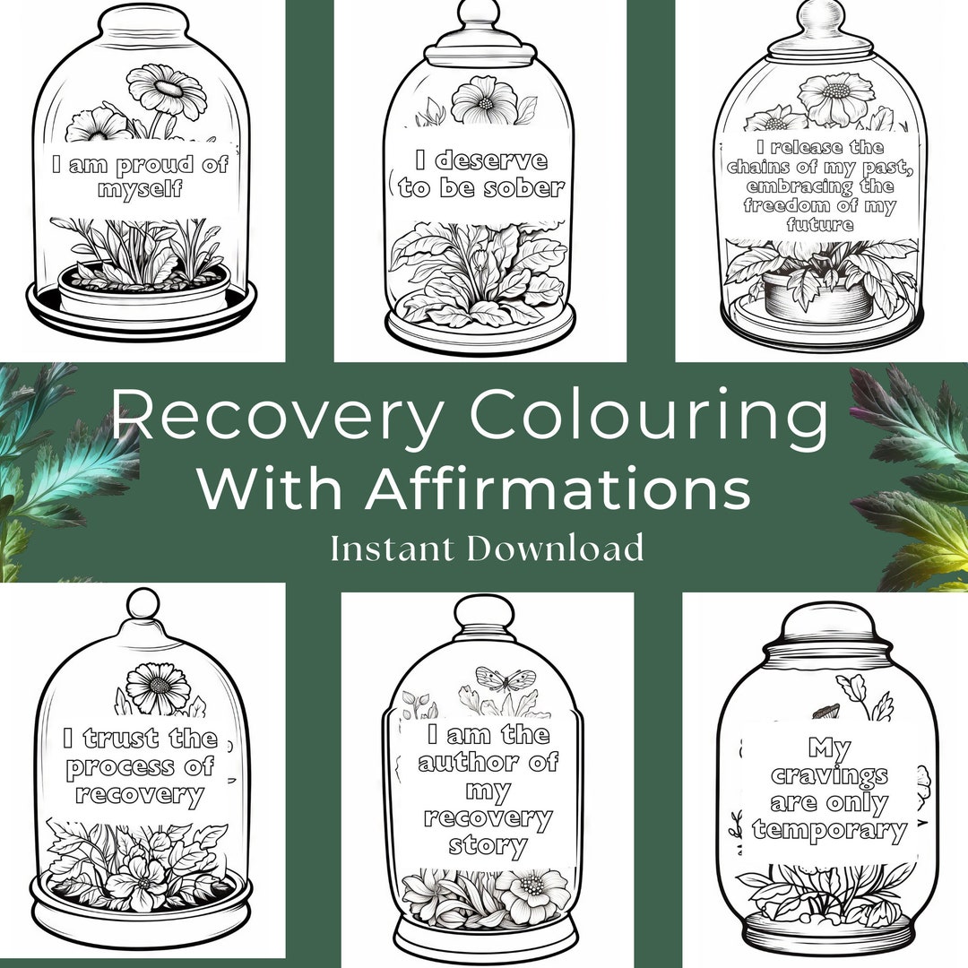 Addiction Recovery Coloring Pages - Il 1080xN.5640677043 8htz 