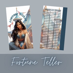 Fortune Teller  / passend für den A6 Binder (zum einheften) / Papier 300g