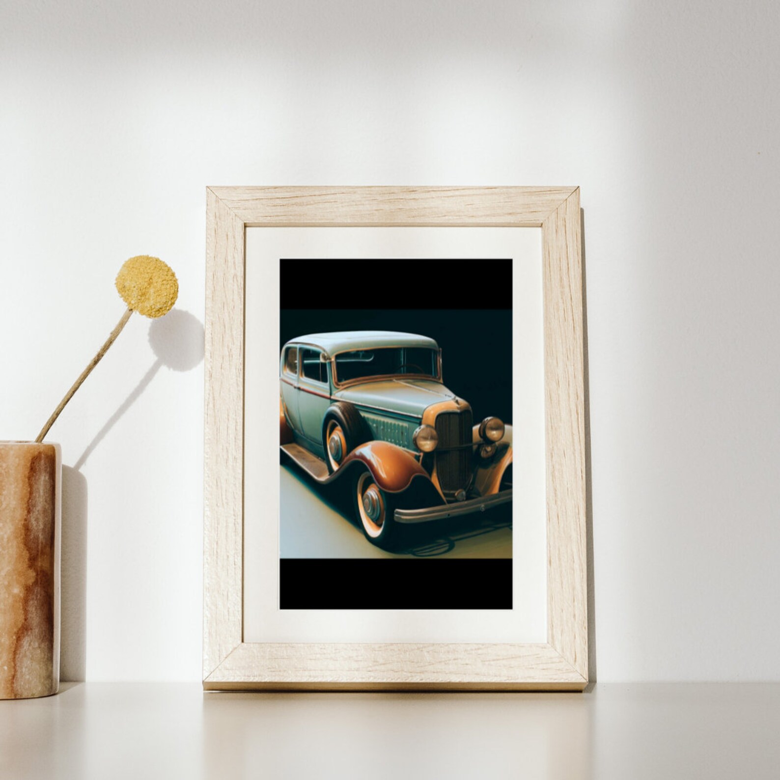 Buy Vintage Car Poster Vintage Car Wall Art Home Decor Wall Online in