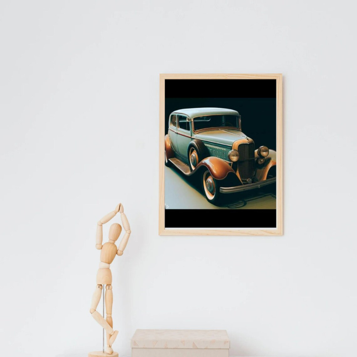 Buy Vintage Car Poster Vintage Car Wall Art Home Decor Wall Online in