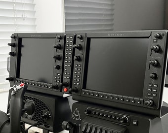 G1000 Flight Simulator Hardware SET Audiopanel Stands MSFS