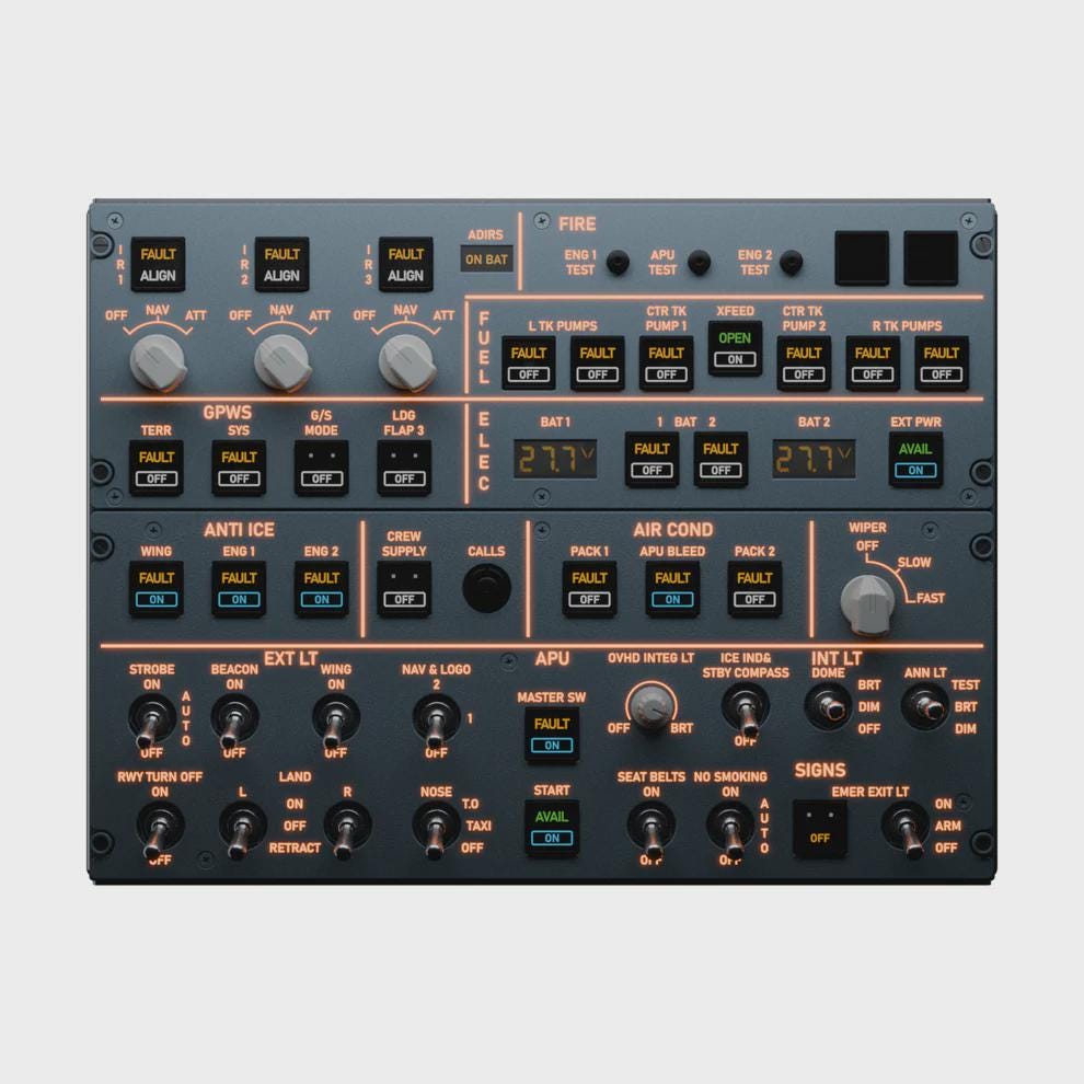 Radio Panel Flight Simulator - Etsy