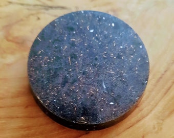 Pocket Orgonite – Rose Quartz, Black Tourmaline, Shungite Protection Stone