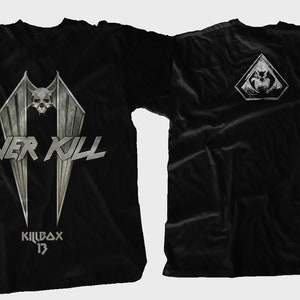 D D P Svcs.- New Dtg/Dtf printed T-shirt - OVERKILL Killbox 13- size- S,M,L,XL,2-3-4-5-6-7XL