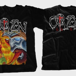 D D P Svcs.- Ny Dtg/Dtf tryckt T-shirt - COVEN - 6669 - storlek- S, M, L, XL, 2-3-4-5-6-7XL