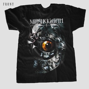 D D P Svcs.- 新しい Dtg/Dtf プリント T シャツ - MESHUGGAH - I - サイズ - S、M、L、XL、2-3-4-5-6-7XL