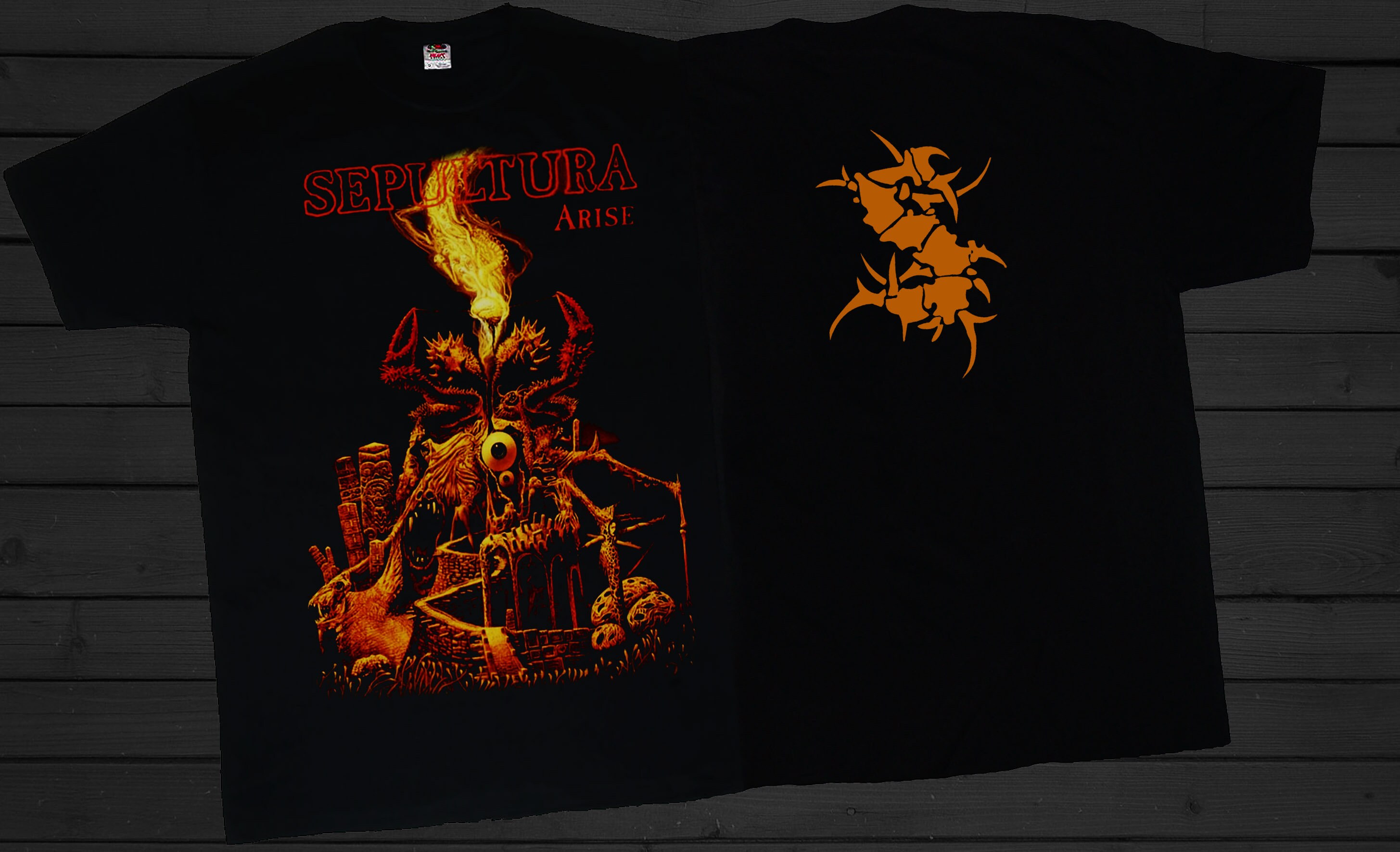 Sepultura arise hot sale shirt