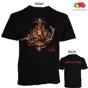D D P Svcs.- New Dtg/Dtf printed T-shirt - SEPULTURA- A-Lex - size- S,M,L,XL,2-3-4-5-6-7XL