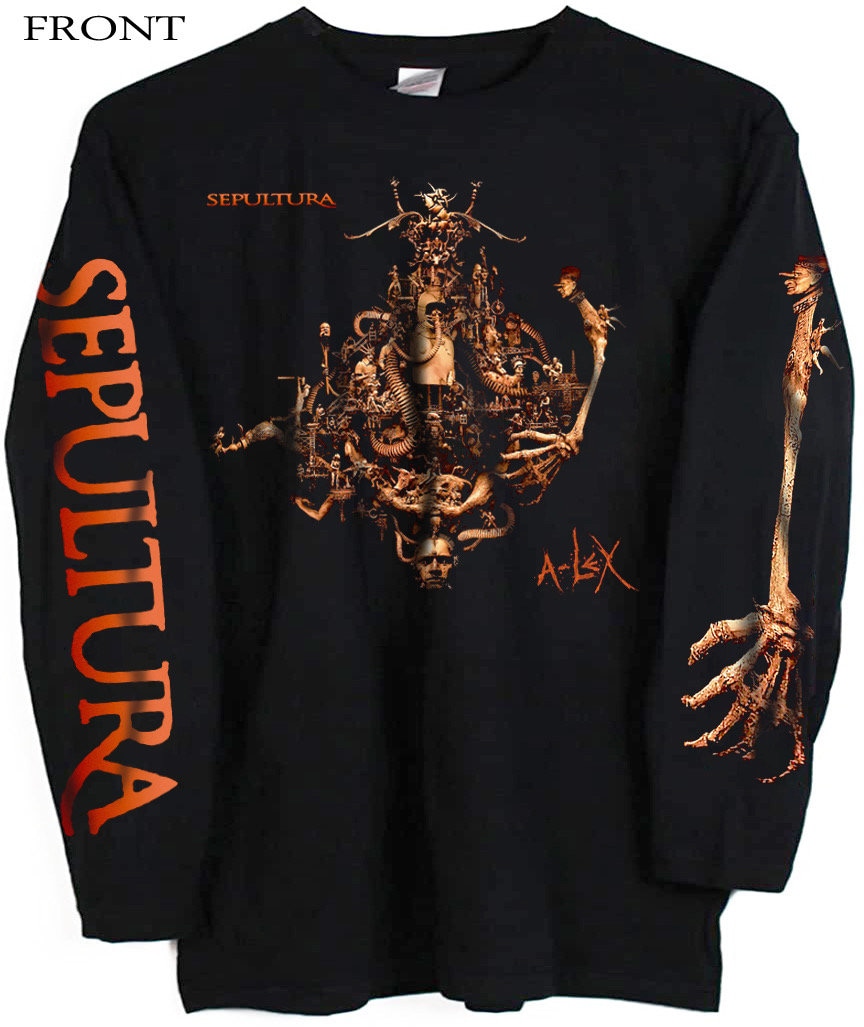 Sepultura beneath the remains long sleeve t shirt - Etsy 日本