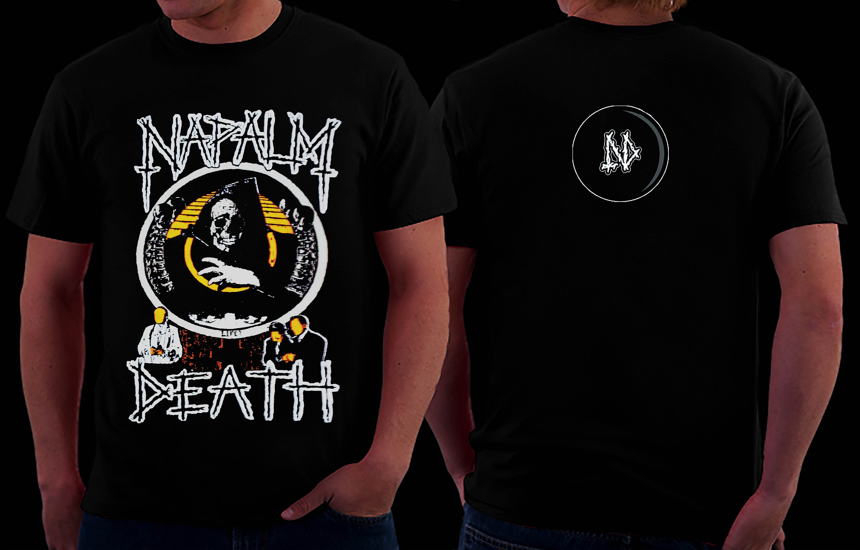 希少】NAPALM DEATH life 80年代オリジナル シャツ