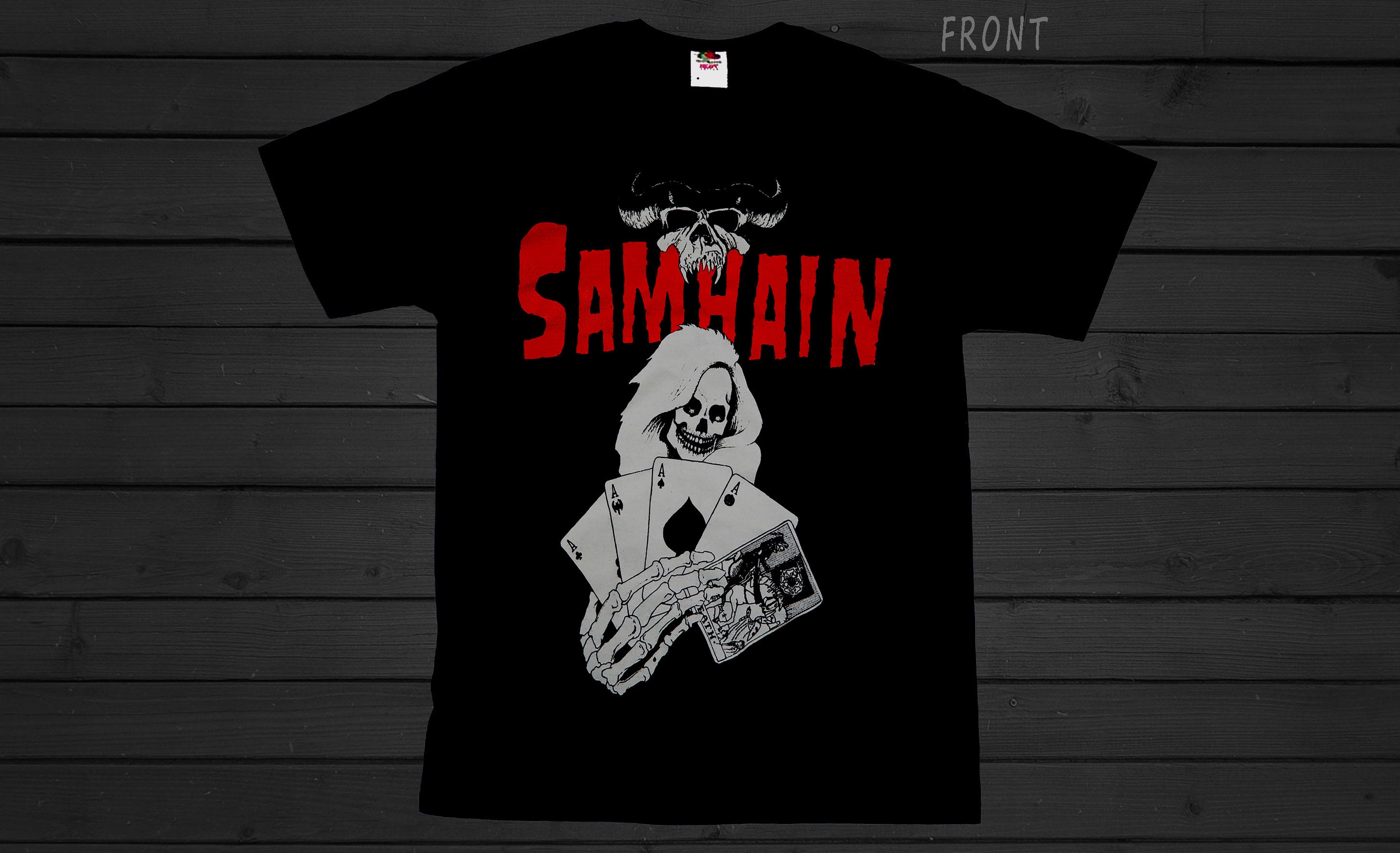 New Dtg/dtf Printed T-shirt -SAMHAIN- - Size- S,M,L,XL,2-3-4