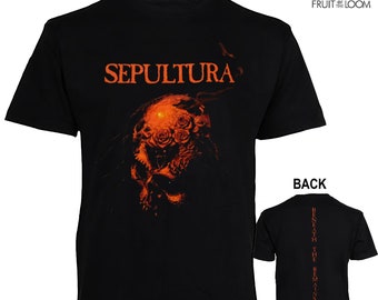 New Dtg/Dtf printed T-shirt - SEPULTURA- Beneath The Remains - size- S,M,L,XL,2-3-4-5-6-7XL