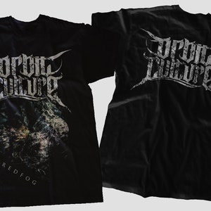 D D P Svcs.- Neues Dtg/Dtf bedrucktes T-shirt - ORBIT KULTURE- Redfog - Größe- S, M,L,XL,2-3-4-5-6-7XL