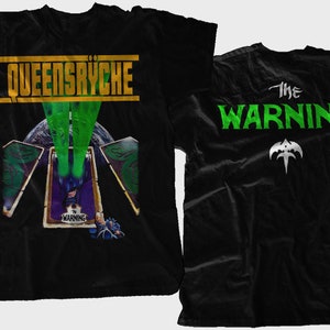 D D P Svcs.- New Dtg/Dtf printed T-shirt - QUEENSRYCHE- The Warning - size- S,M,L,XL,2-3-4-5-6-7XL
