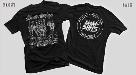 D D P Svcs.- New Dtg/dtf Printed T-shirt - MEAT SHITS- the Second