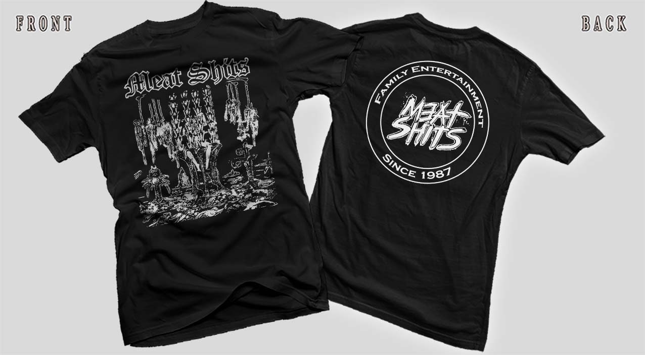 D D P Svcs.- New Dtg/dtf Printed T-shirt - MEAT SHITS- the Second