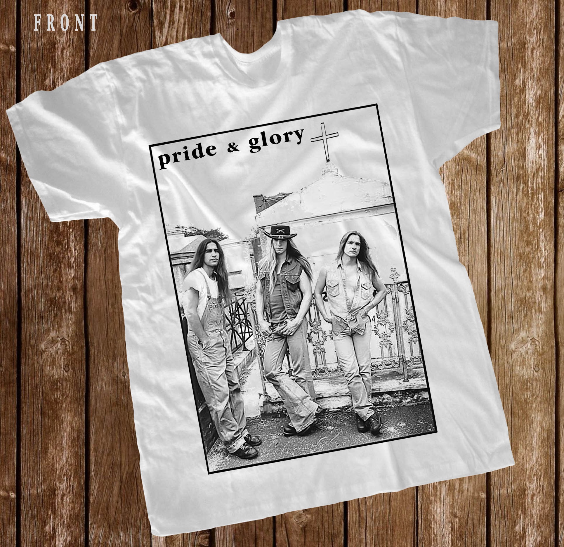 D D P Svcs.- New Dtg/dtf Printed T-shirt - PRIDE & GLORY - Size- S 