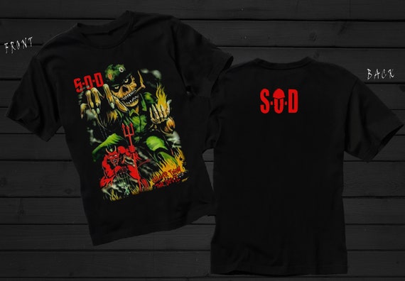 Stormtroopers of Death S.O.DロングスリーブTシャツ S.O.D. Stormtroopers of Death Vintage Xl Long Sleeved Shirt
