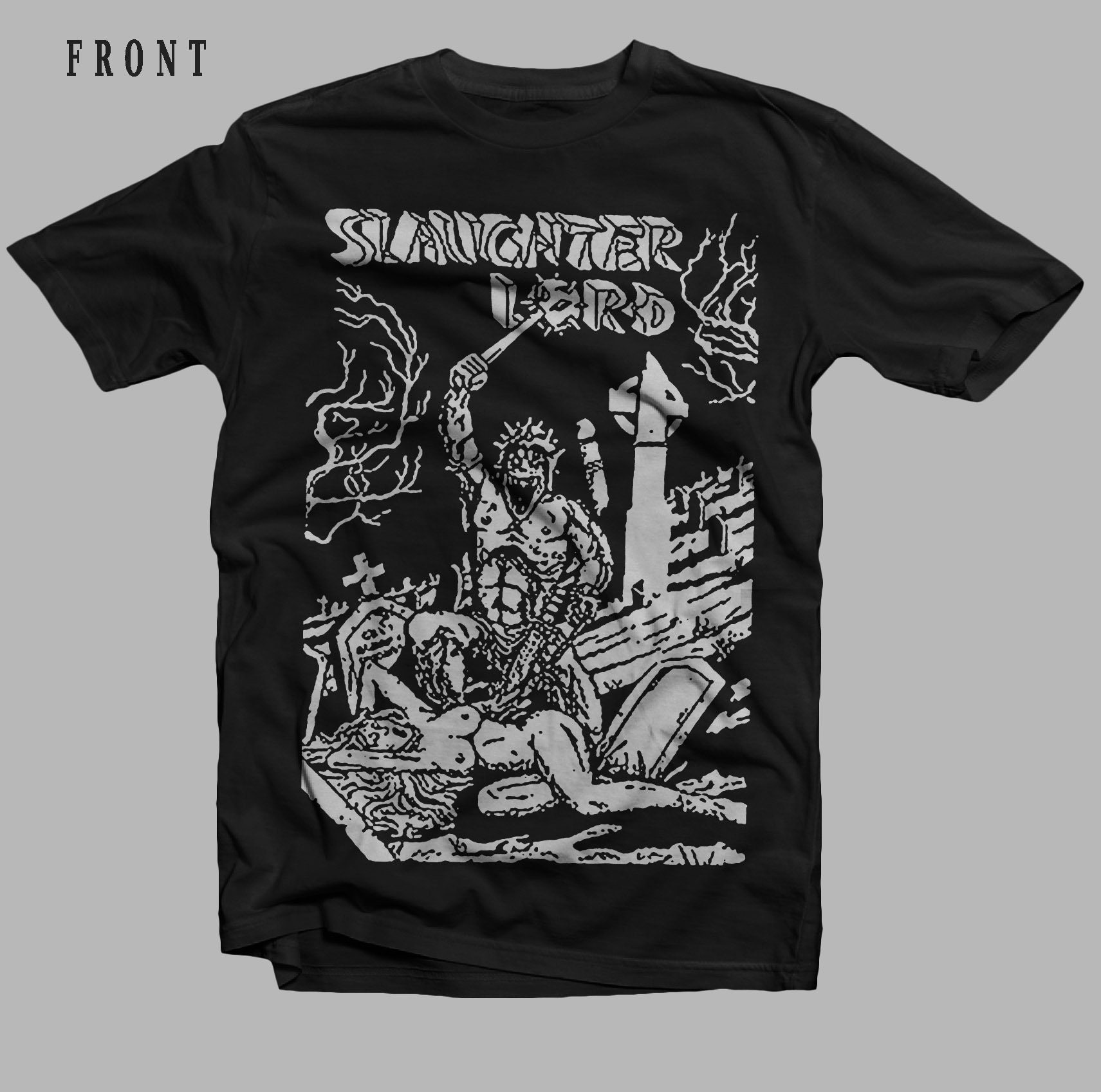 D D P Svcs.- New Dtg/dtf Printed T-shirt - Slaughter Lord - Taste