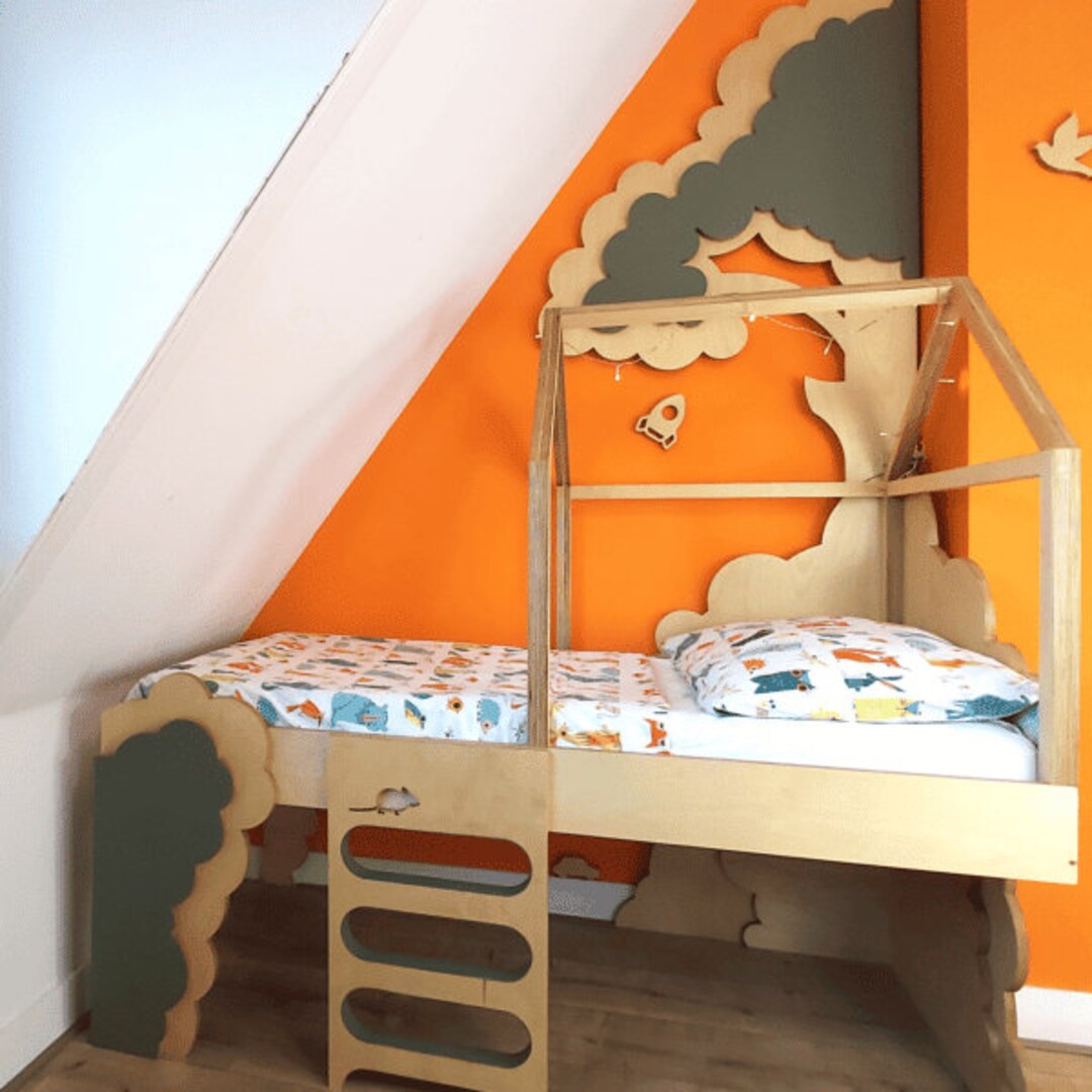 Mellan Treehouse Bed Etsy