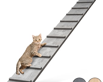 Elmato 13026 escalier pour chat résistant aux intempéries 2 mètres avec 1 connecteur