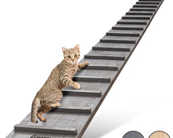 Elmato 13028 escalier pour chat résistant aux intempéries 4 mètres avec 3 pièces de liaison