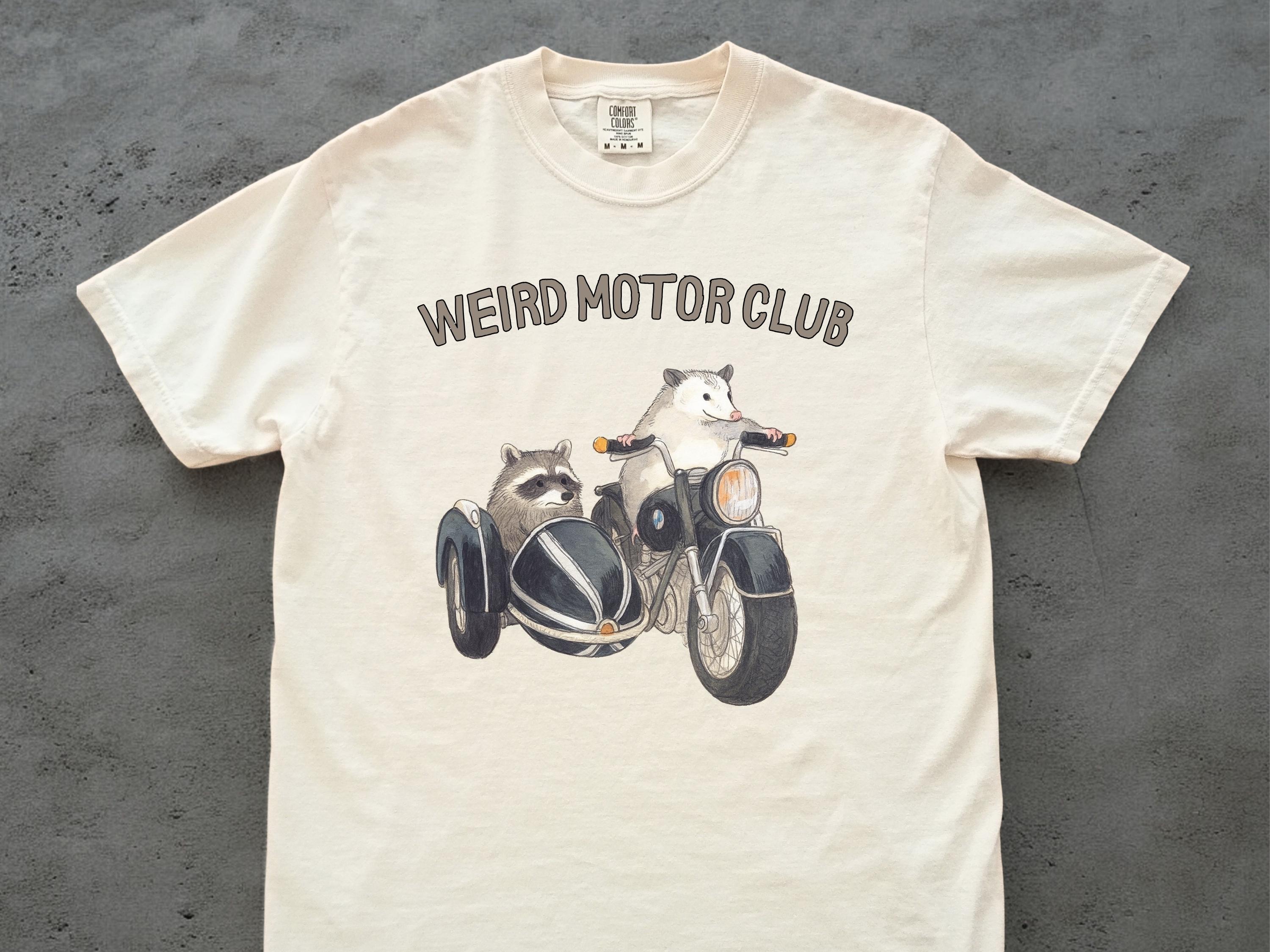 Raccoon Motorcycle Shirt Australia