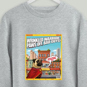 Pug Luchador Sweatshirt