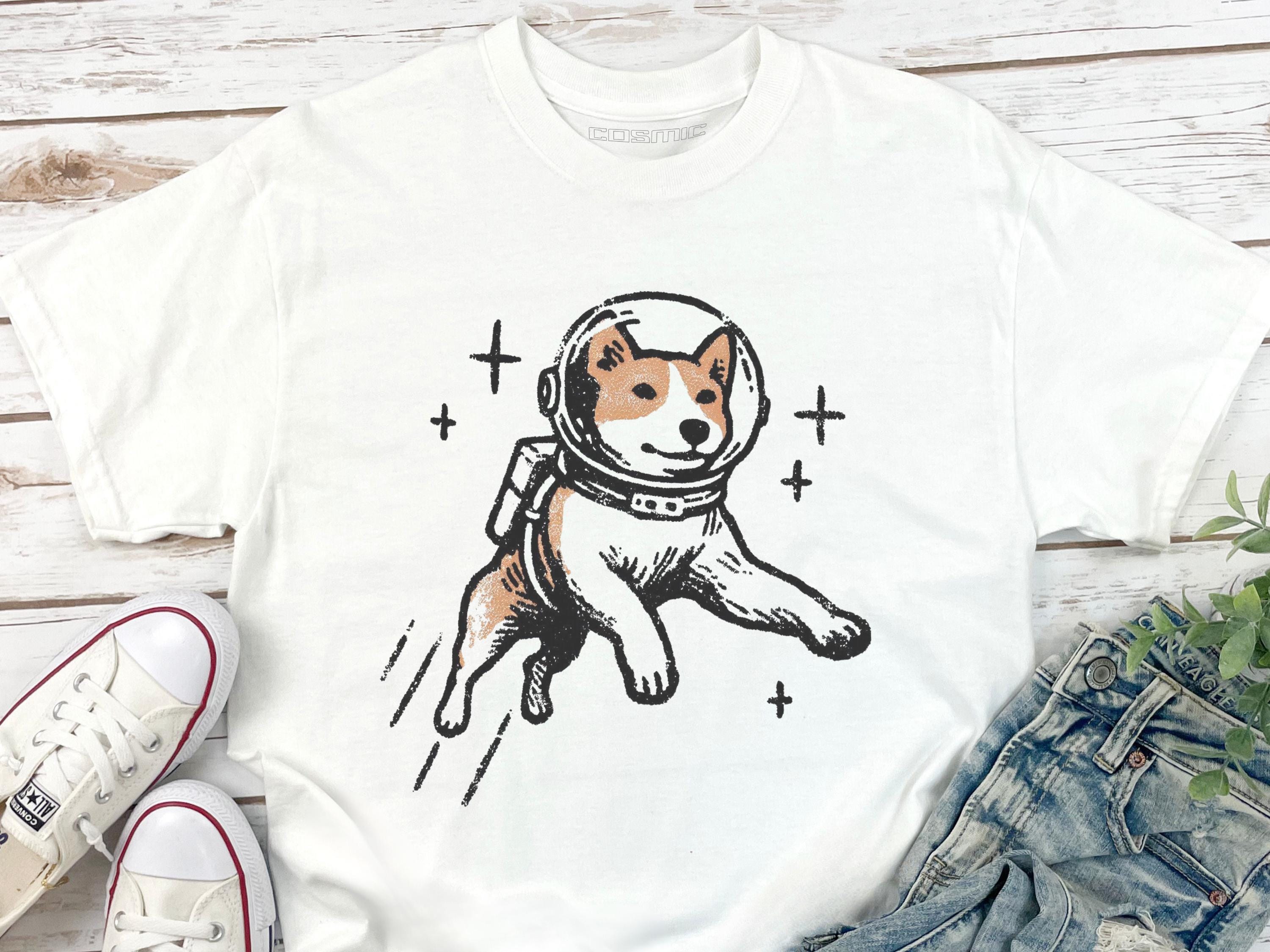 Basenji Astronaut Shirt - Space Basenji Vintage Tee, Basenji Mom or Dad Gifts, Galaxy Basenji Retro T Shirt