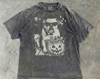 Comfort Colors® English Bulldog Halloween Shirt, Dog Lover Halloween, Spooky Bulldog, Dog Mom Fall Top, Trick or Treat Cute Dog Tee