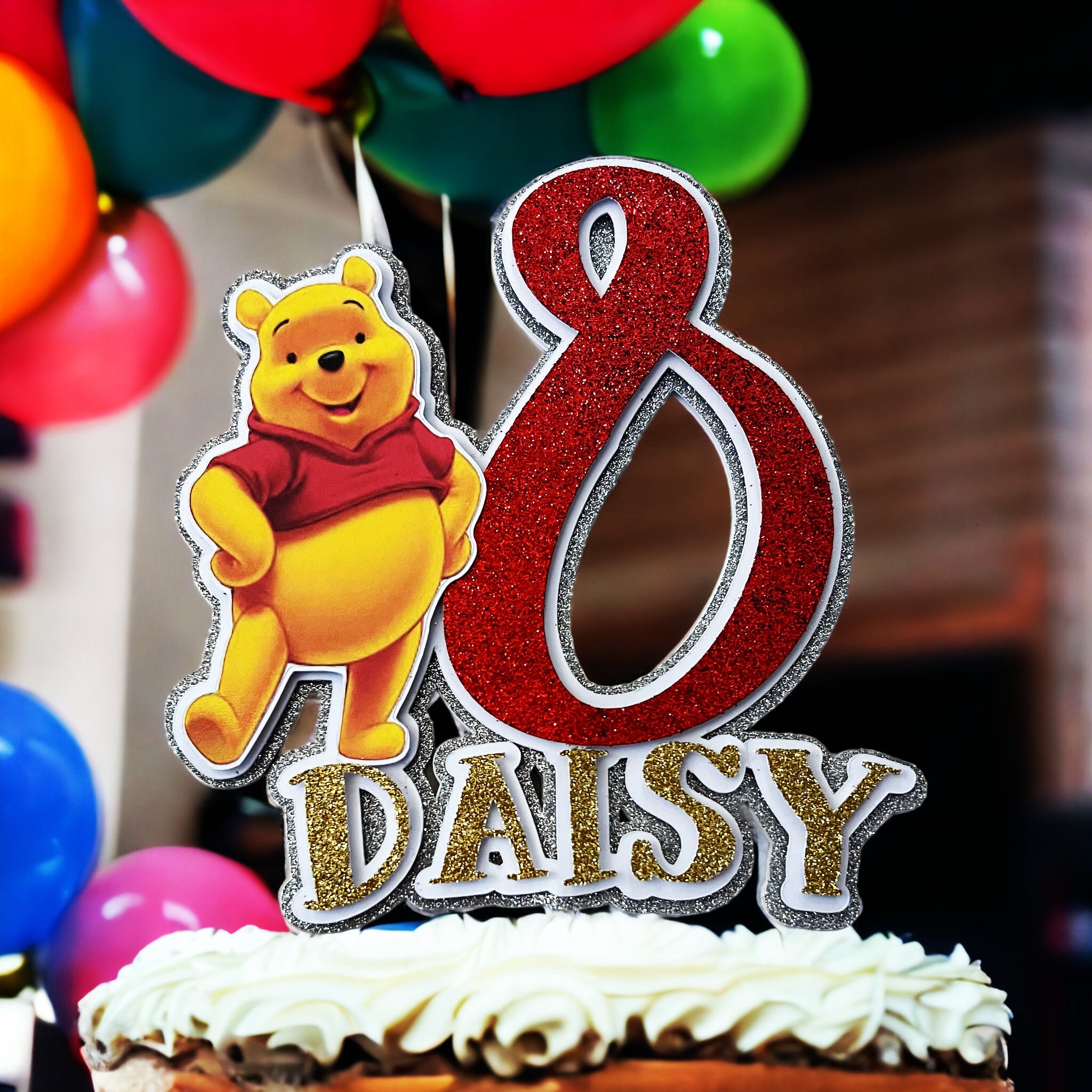 Winnie the Pooh Cake Topper -  Sweden