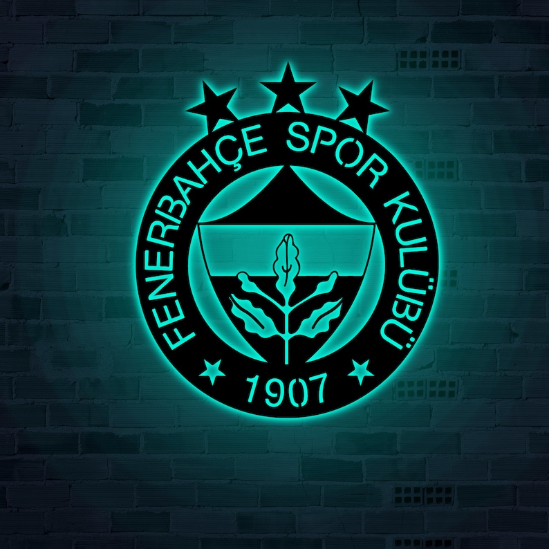 Sentidos Fenerbahçe-fanartikel 3D-ledlamp, verjaardagscadeau met