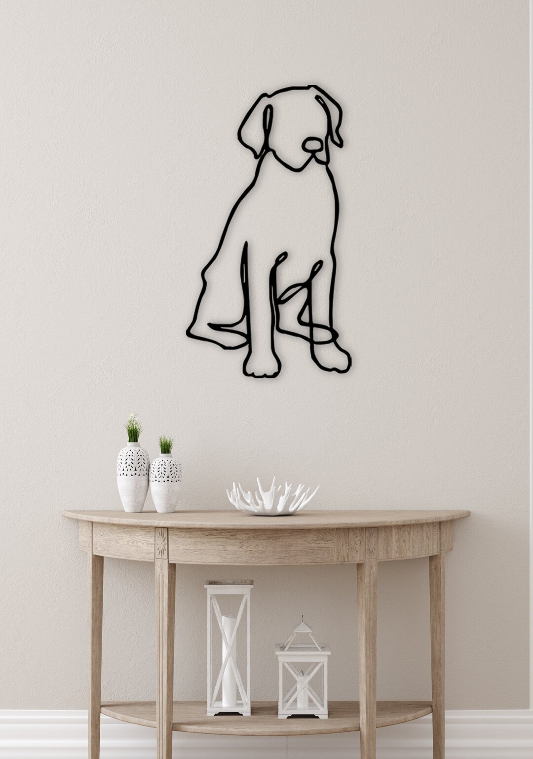 Dog Metal Wall Art, Dog Metal Wall Decor, Dog Home Wall Art, Hanging