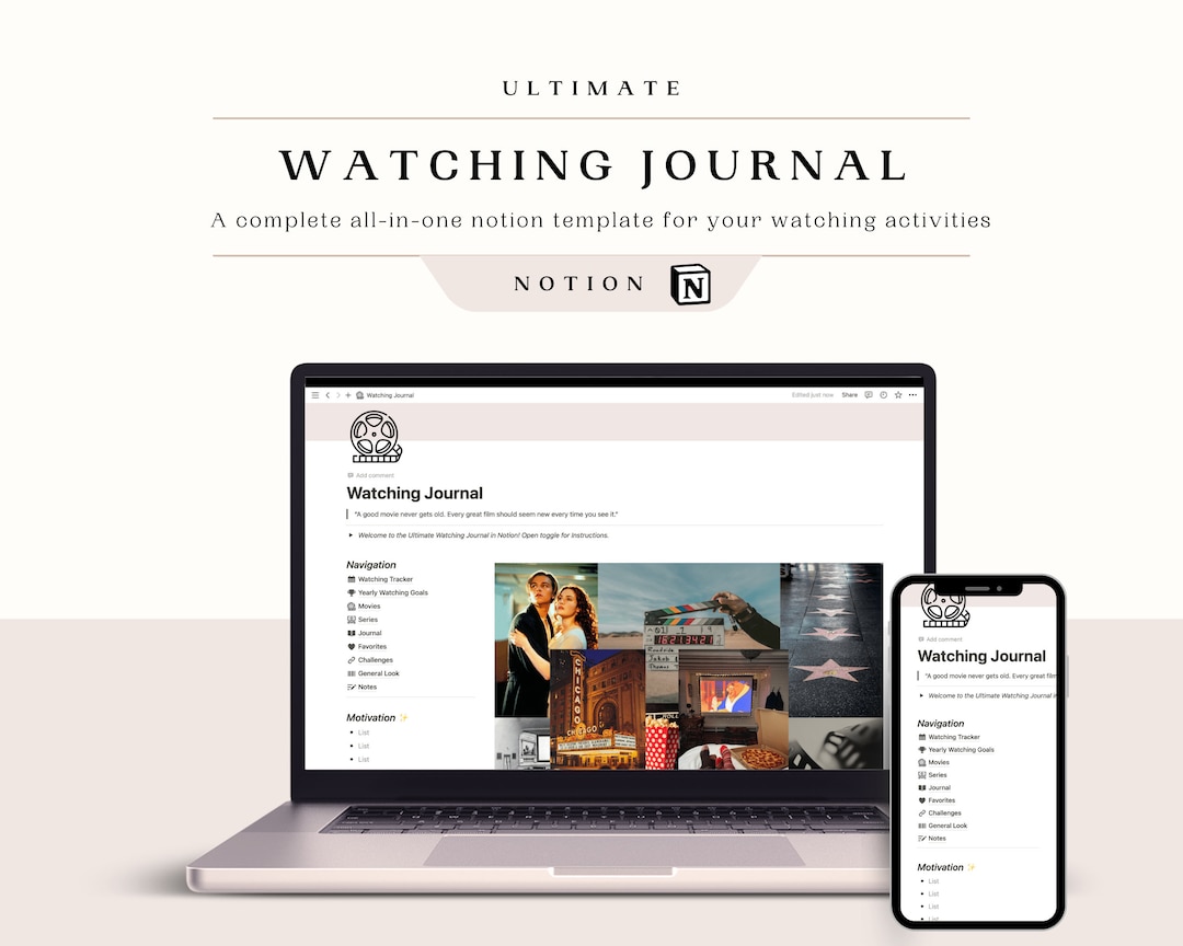 Ultimate Notion Watching Planner transform Your Viewing Experience(03)