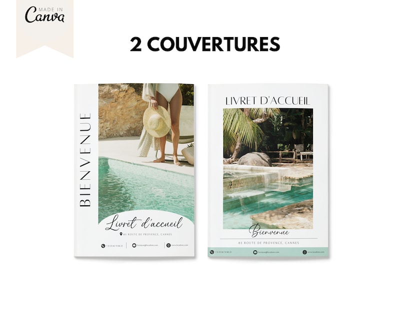 AIRBNB Livret daccueil en français, 16 pages A4, Template Canva, Airbnb Template, Welcome Book Français, Airbnb Français image 4