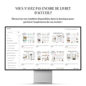 Affiche d'Accueil Airbnb en Français Template Canva pour Location Saisonnière image 9