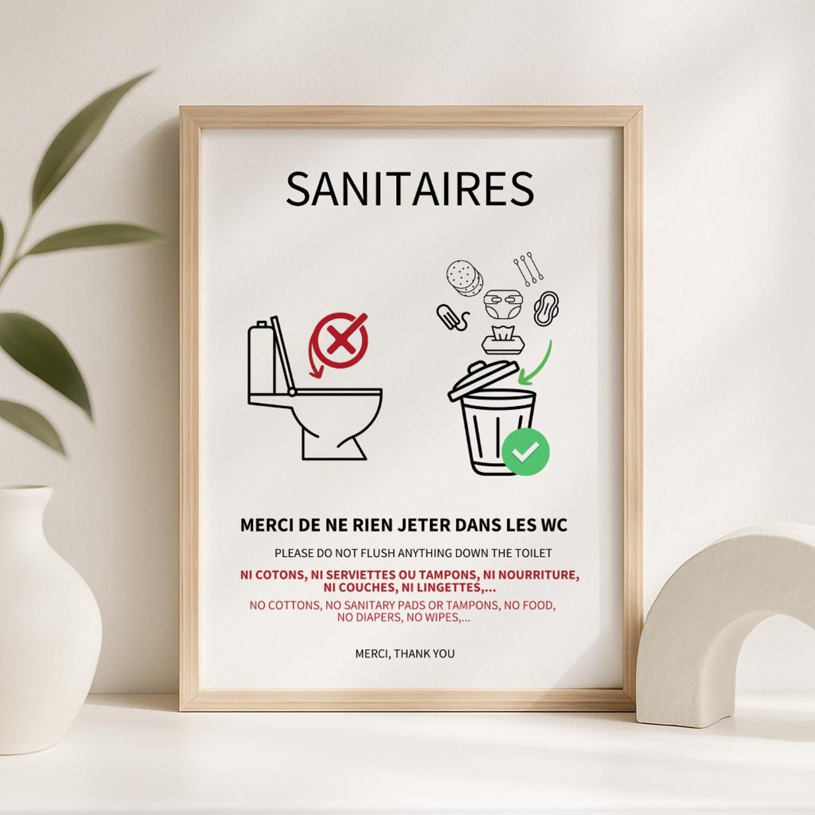 Affiche Wc A Imprimernull