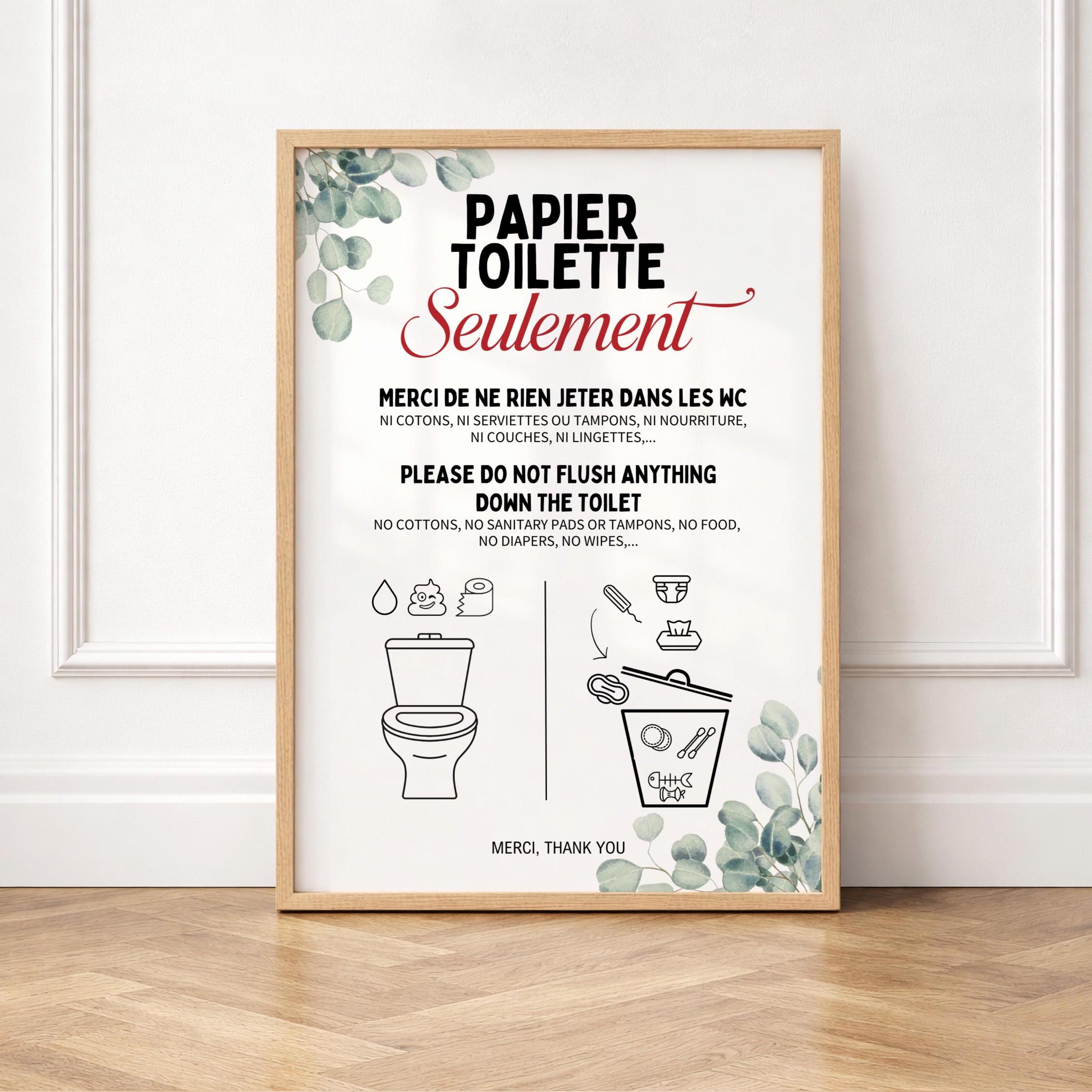 Geroclonup Cartello divertente in carta igienica con scritta in lingua inglese You Never Know What You Have Until It's Gone, 30 x 30 cm, decorazione per il bagno in fattoria