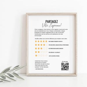 Editable Airbnb Rating Poster on Canva Star Rating Guest Review Poster Host Vacation Rental