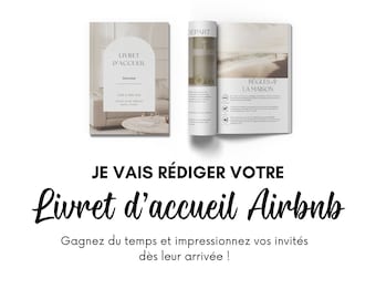 Livret d'accueil  + Personnalisation pour votre Airbnb !