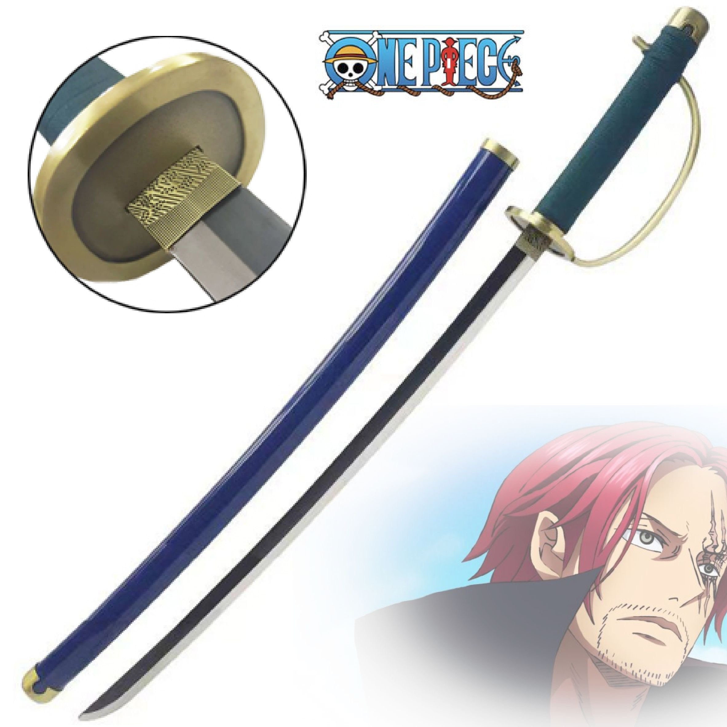Animation Cosplay Mihawk Weapons Prop Toy Sword Yoru Anime Sword for Weapon  Cosplay Props and Collection Black, Black, Standard : : Toys