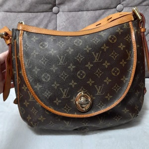 Louis Vuitton Tulum Monogram Handbag Shoulder Bag Vintage Item 